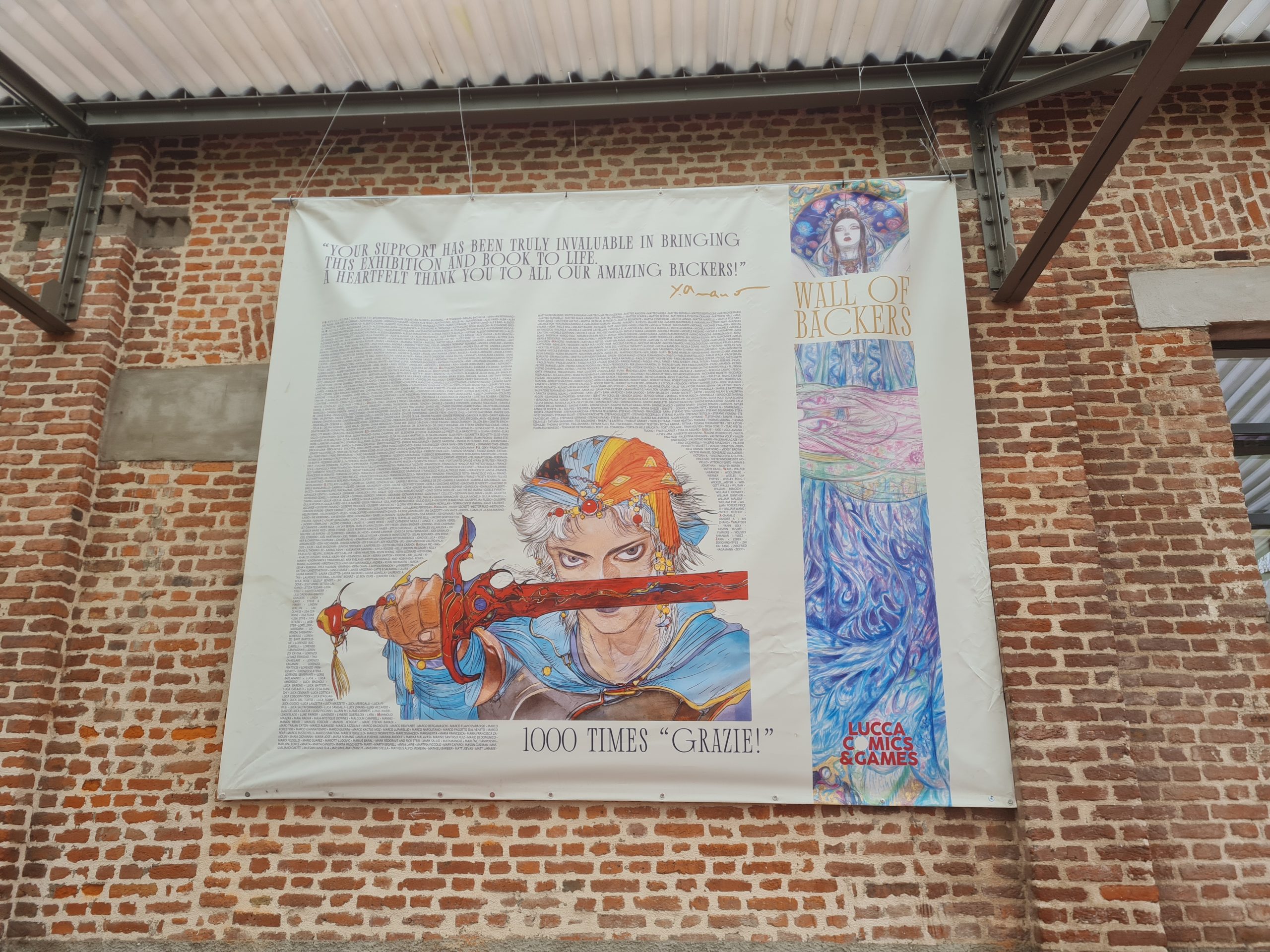 Yoshitaka Amano Corpus Animae Exhibition Milan Italy