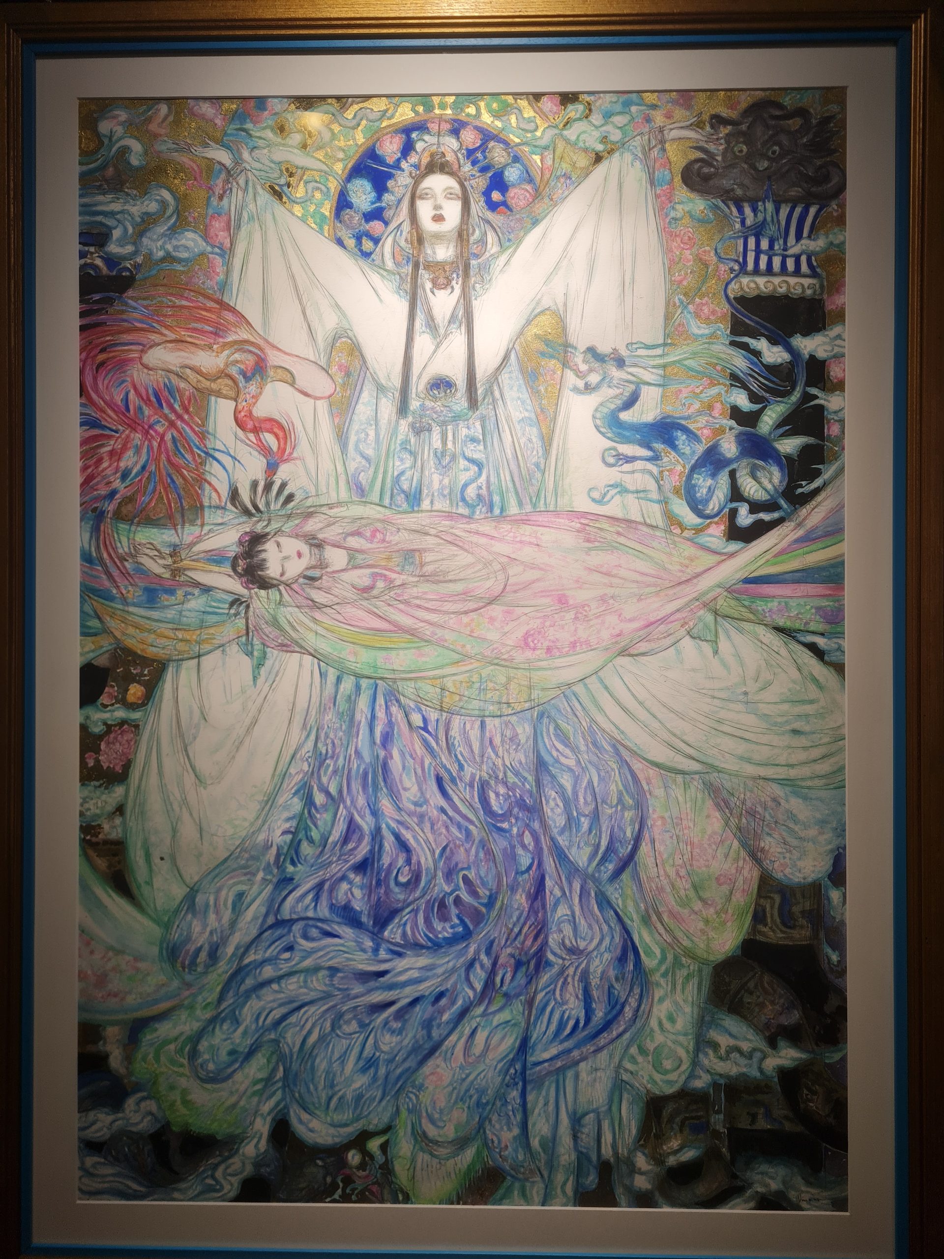 Madame Butterfly Yoshitaka Amano Corpus Anime Exhibition
